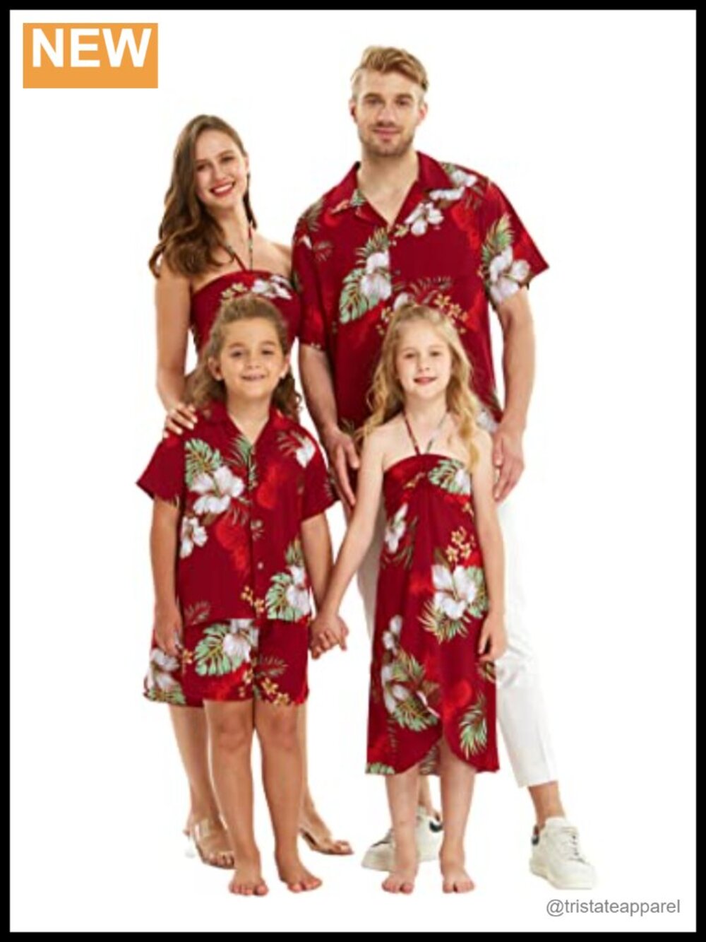 Women's Wrap Ruffle Skirt Tropical Floral Hawaii Luau Rayon
